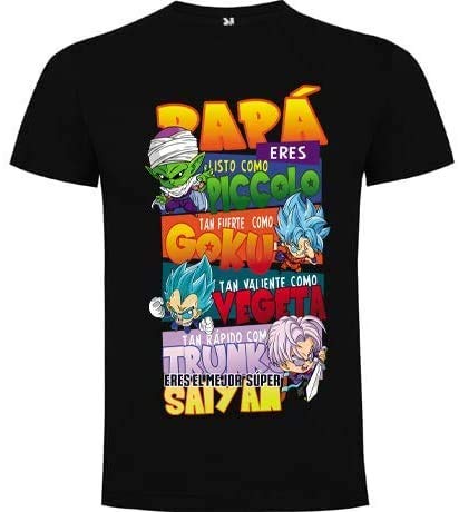 Los Eventos de la Tata. Camisetas para Padres - Dia del Padre - Camisetas Divertidas Hombre (FR/ES, Letras, L, Regular, Regular, Negro)