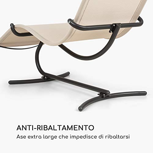 Blumfeldt Nantes - Sdraio a Dondolo, 63,5 x 98,5 x...