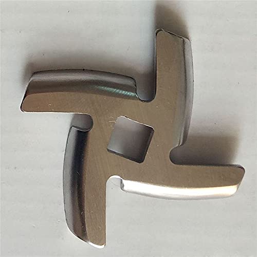 MQEIANG 1PC Lame de Couteau n ° 5 / n ° 7 pour YEEKAI MGB-120 Hachoir à Viande électrique pièces de réparation de Machine de Remplissage de saucisses hachées électriques Pièces de Rechange