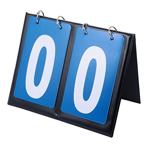 Placar de pontuação BESPORTBLE, flipper basquete, placar, portátil, de 2 dígitos, para esportes, jog