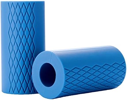 Super Gripz Think Bar Grips Turns Barbell, Dumbbell, and Kettlebell Into For Fat Bar Training And Muscle Growth. Strengthen Your Forearm, Biceps, Triceps, Chest. CrossFit, Strongman, Bodybuilding