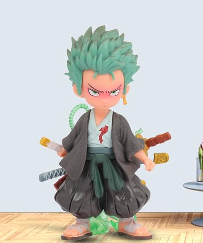 Image of Daiyamondo Premium Anime Action Figure- Unlease The Power of Highly Detailed Collectible with Dynamic Pose (Small Angry Zoro)