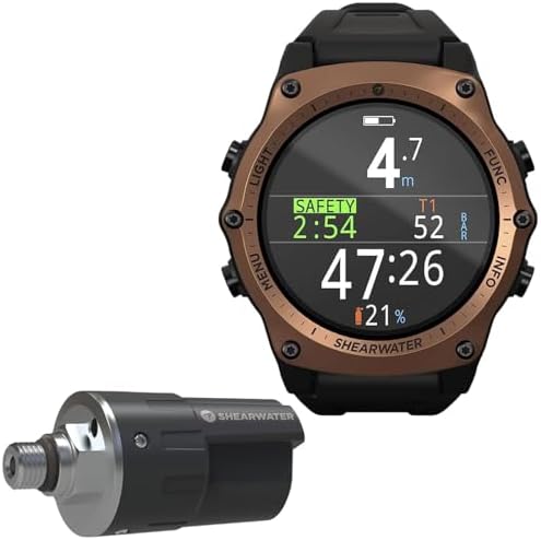 Shearwater Research Teric Wrist Computer with Transmitter - Bronze
