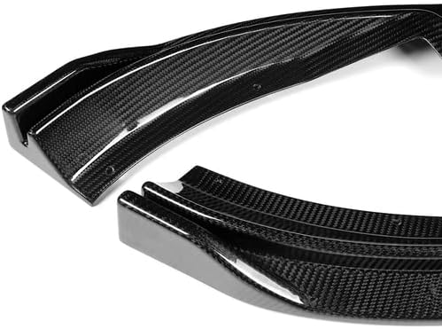 Miniatura 3 de Juego de 3 piezas de fibra de carbono real estilo GT-Style parachoques delantero alerón divisor lateral kit de protección compatible con Nissan 370Z