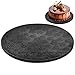 12" Black Round Drum, 1/2"