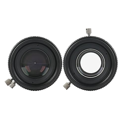 Lente zoom manual para cámara de microscopio con soporte CS C y distancia fija 6