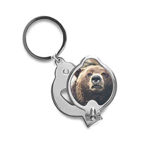 Ours d'animaux sauvages coupe-ongles DIYthinker en acier robuste