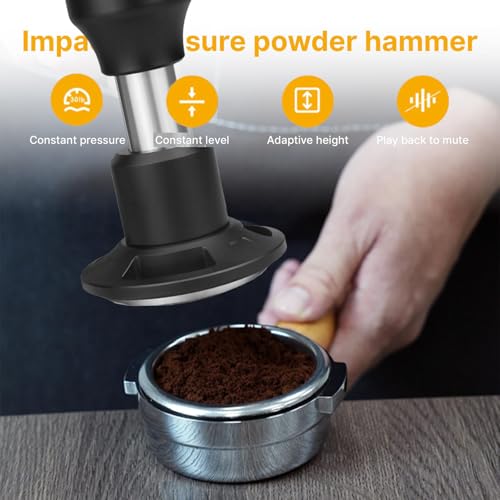 Tamper à pression modifiable contre le channeling pour machine espresso de précision - 4