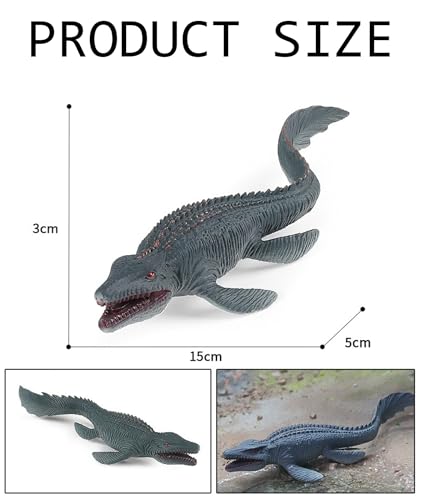 Image of Mosasaurus Toys, Dinosaur Toys, Realistic Mosasaurus Figure for Educational Play, Decorative Display, Party Favors