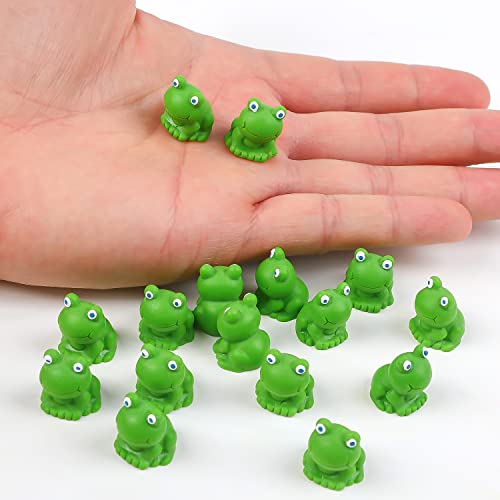 Ccinee 30 Pcs Resin Mini Frogs Green Frog Miniature Figurines Fairy Garden Miniature Moss Landscape Diy Terrarium Crafts Ornament Accessories For Home Décor #TOP3
