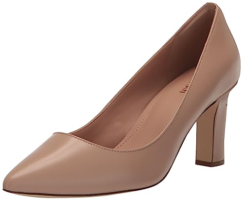 Cole HAAN Womens Mylah Heel Pump 75MM, Brush Leather, 9 B US