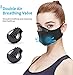 Produktbild Homthing Anti Pollution Mask Aktivkohle Staubdichte Maske mit N95-Filtern Arbeiten im Freien Pollenallergie Holzbearbeitung Mähen Laufen Radfahren