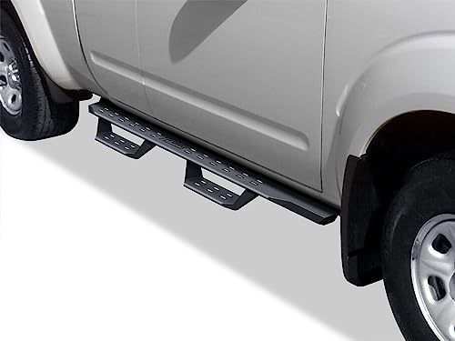 Estribos tubular estilo drop steps para Nissan Frontier