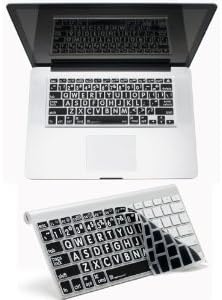 Logickeyboard's Large Print MacBook Skin is Compatible with Apple Ultra Thin Alu Keyboard MacBook Pro, MacBook Air, MacBook # LS-LPRNTWB-MBUC-US