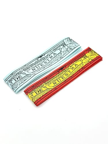 Pulseras Virgen del Pilar: bandera España y turquesa