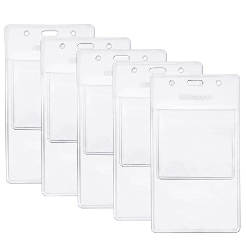 Wisdompro W-5XPOCKETPROTECTOR-CLEAR-AMZ 5 Pack Heavy Duty Pocket Protector thumb #1