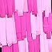 PartyWoo Crepe Paper Streamers 4 Rolls 328ft, Pack of Hot Pink and Pink Crepe Paper for Party, Wedding, Birthday, Baby Shower Decorations, Valentines Day Decorations (1.8 Inch x 82 Ft/Roll)