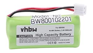 vhbw NiMH Akumulator 800 mAh 2,4 V