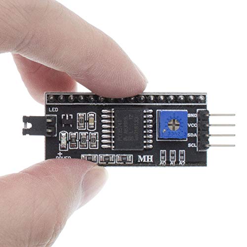 100pcs IIC I2C TWI SPI Serial Interface Board Port Module 2004 LCD1602 Adapter Plate LCD Adapter Converter Module