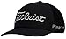 Titleist Men's Tour Snapback Mesh Golf Hat, Black/Charcoal