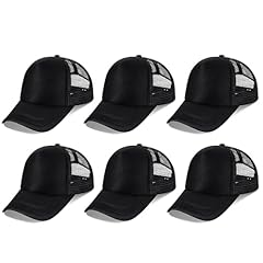 6pcs Black Hat