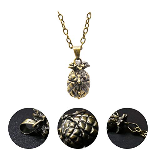 Happyyami Colar com pingente de medalhão de urna oval de cremação vintage, presentes memoriais, supo