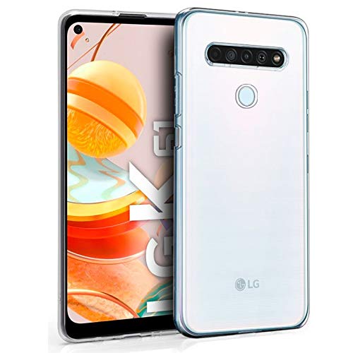 Custodia Cool silicone per LG K61 (trasparente)