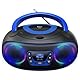 Denver DAB+ Boombox Mit DAB+/FM-Radio, Bluetooth-Funktion,Blue