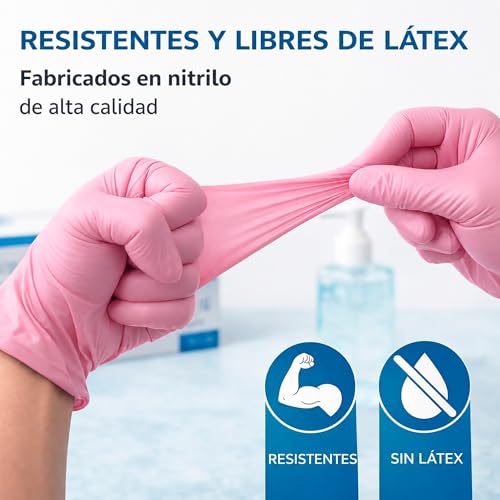 Guantes de nitrilo desechables 26 Imagen adicional
