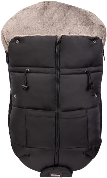 Saco universal para cochecito  Saco de dormir grueso para invierno, cubierta repelente al agua, manta de corte, se adapta a todos los cochecitos,