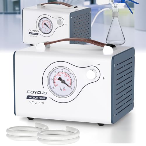 Oilless Vacuum Pump, 15L/Min With Dual Pressure,...