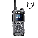 Radtel RT-780 144-148/420-450Mhz Walkie-Talkies Air Band Radio 16-620Mhz Scanning Receiver Long Rang