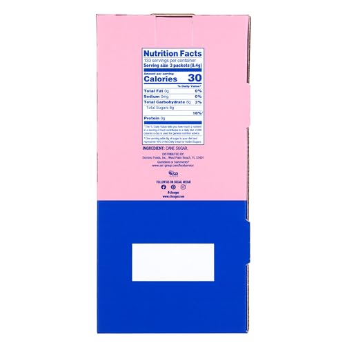 Image of C&H Premium Pure Cane Sugar Packets, 0.10 Ounce (2.8 Gram) NON-GMO Packets, Pack of 4800 in Dispenser Box