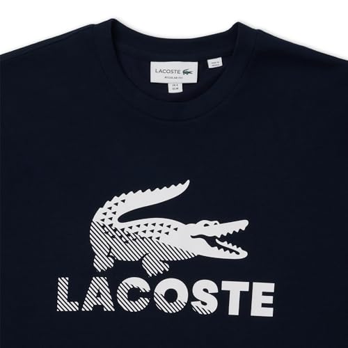 Image of Lacoste Men's Regular Fit Graphic Jersey Blend T-Shirt