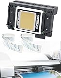 Betollo XP600 Printhead Replacement for UV DTF Printers, High-Precision 6 Color Print Head for XP600 XP601 XP510, Smooth Ink Flow & Anti-Clogging Nozzle, with 2PCS 29 Pins Flat Data Cable