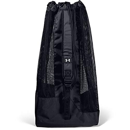 Under Armour 1350101 Men'S Team Ball Bag, Black (001)/White thumb #1