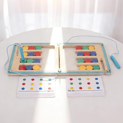 Puzzle éducatif en bois pour développer la logique à deux
