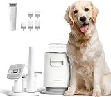 41EZP6QON3L. SL160 Neakasa P0 Pro Hundeschermaschine mit Staubsauger, Profi Haustierpflegeset mit 12000 Pa Saugkraft, leise Schermaschine Hund Katze, Tierhaarentferner mit 5 Pflegewerkzeugen, neues Upgrade