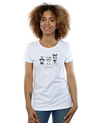 Absolute Cult Animaniacs Women's Three Evils T-Shirt White Small