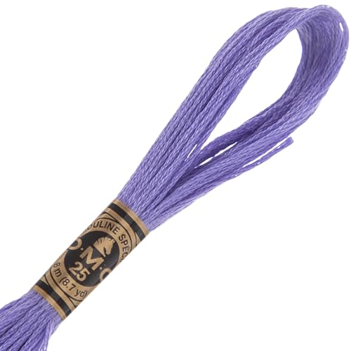 Image of Hobby Lobby DMC Cotton Embroidery Floss - 155 Medium Dark Blue Violet