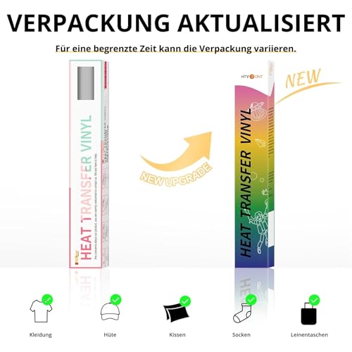 HTVRONT Plotterfolie Textil 30,5 cm x 4,57 m Flexfolie Dunkelblau für T-Shirts (Dunkelblau)