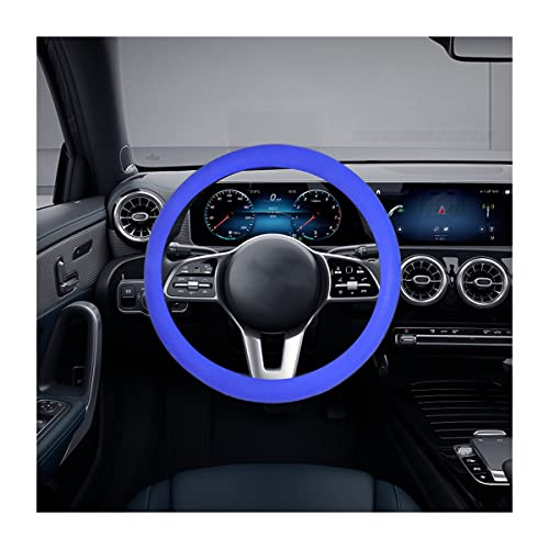 JNNJ Antidérapant Couvre Volant Respirant, Enveloppe De Volant en Silicone, Respirant Élastique Professionnel Couvre De Universelle, Protège Volant Souple...