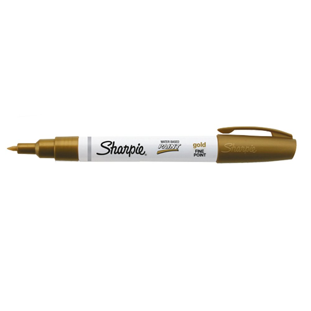 Sharpie Marqueurs peinture pour affiche or fin