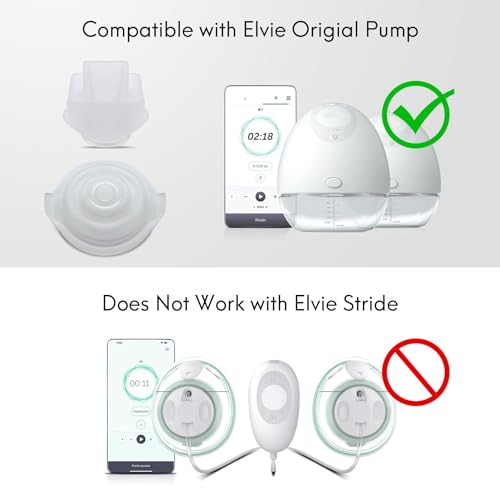 Repuestos 6 Válvulas Duckbill y 4 Membranas de Silicona compatibles con Extractor Elvie miniatura 2
