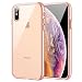 JETech Case for Apple iPhone Xs and iPhone X, Shock-Absorption Bumper Cover, Rose Gold