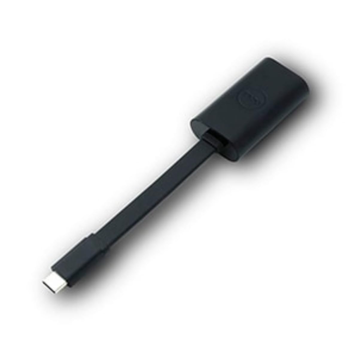 Dell 470-ABND Adaptateur pour câble Gigabit Ethernet USB Type-C Noir (connecteur mâle, connecteur Femelle)