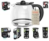 12-Cup Flexbrew coffee pot replacement Compatible with Hamilton Beach 49902,49904,49915,49905,49317,49467,49611,49934,46290,46299,46293,43874,49630,49615,49911,46299,46290,43874,49924