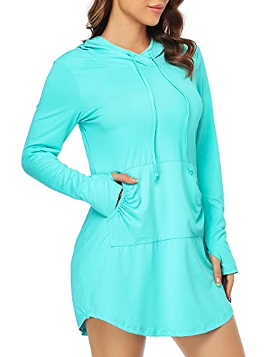 image for KORALHY Women's Activewear, UPF 50 Quick Dry Dress Long Sleeve Curve H