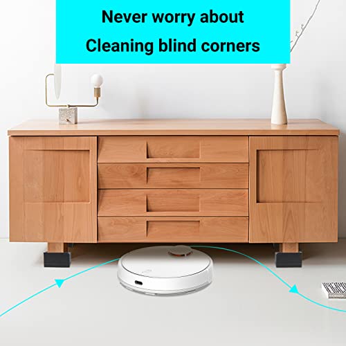 Flechazo Pack Of 4 Furniture Bed Risers, 2 Inch Furniture Risers Heavy Duty Adjustable Bed Risers For Bed, Desk, Sofa And Table(4 Pieces) #TOP4