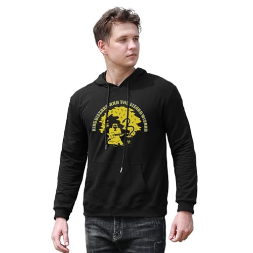 TIMELESS Mens Long Sleeve Pullover Hoodies Fashion Warm Athletic Hooded Sweatshirt with Front Kangaroo Pocket2